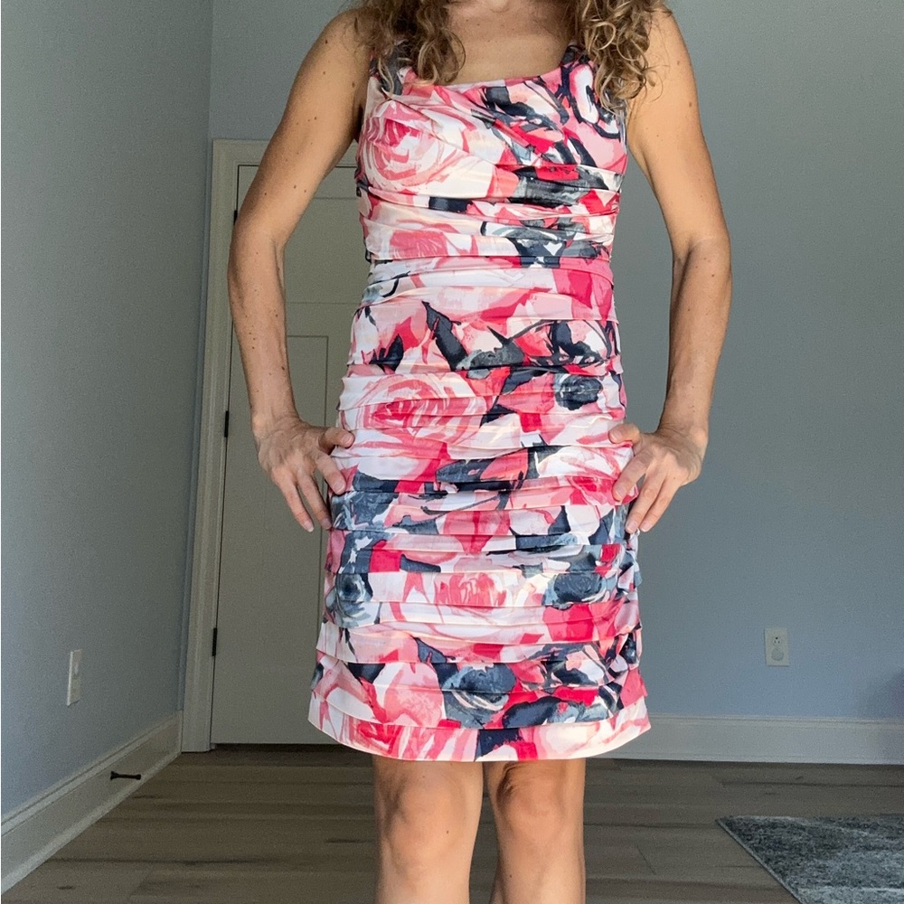 Express rose dress